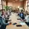 Blockchain specialists guiding clients in leveraging blockchain technology for business innovation