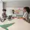 TrimByte's team of AI specialists collaborating on machine learning solutions