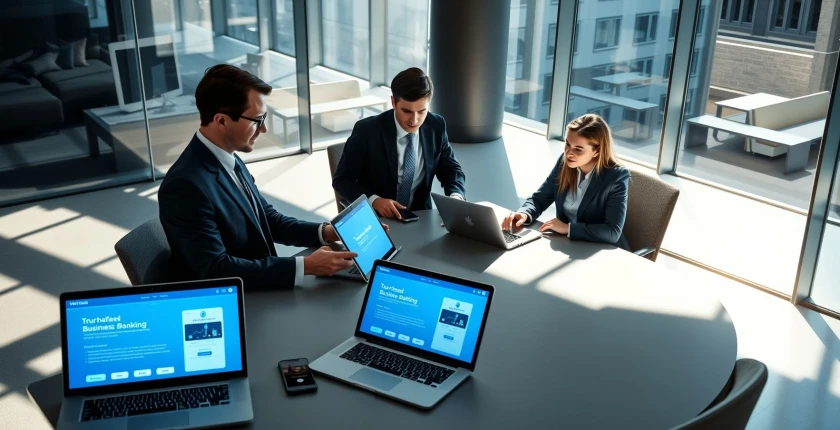 Transforming Business Banking: A Digital Portal for Seamless Financial Services